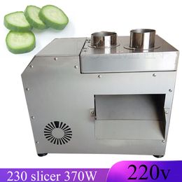 220V Commercial Electric Directional Chips Slicer Machine Apple Sweet Potato Carrot Banana