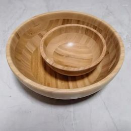 Bowls Home Bowl Salad Kitchen Asian Rice Bamboo Wooden Tableware Japanese Style Accessory Products