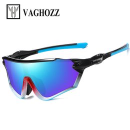 Outdoor Eyewear VAGHOZZ Brand Style Cycling Glasses Sunglasses Men Women Sport UV400 MTB Bike Bicycle Pochromic Goggles 230824