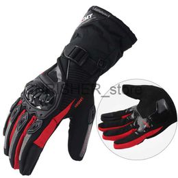 Cycling Gloves Motorcycle Gloves Man Touch Screen Winter Warm Waterproof Windproof Protective Gloves Guantes Moto Luvas Motosiklet Eldiveni x0824