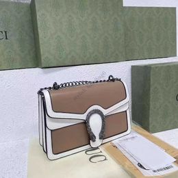 Designer high quality handbag Classic Luxury clamshell 2023 new women's bag PU leather women's crossbody bag chain handbag purse