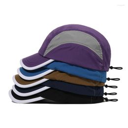 Ball Caps Gorras Hombre Verano 2023 Colour Block Est Fasty Dry Nylon 5 Panel Snapback Hats For Men Trucker Baseball Cap 56-59cm