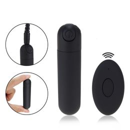 Vibrators Vibrating Panties 10 Function Wireless Remote Control Rechargeable Bullet Strap Vibrator for Women Sex Toy Massager 230824