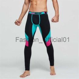 2020 Mens Running Tights Compression Pants Men Sports Legging Quick Dry Fitness Elastic Sportswear Gym Jogging Trousers Male x0824