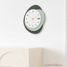 Wall Clocks Art Design Clock Modern Kitchen Bedroom Office Nordic Luxury Silent Italy Wandklok Room Decorarion GXR45XP