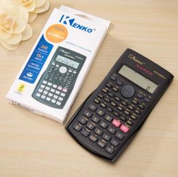 Calculators wholesale Handheld Student Scientific Calculator 2 Line Display 82MS Portable Multifunctional for Mathematics Teaching LL x0908