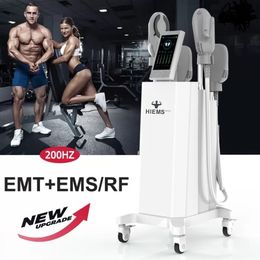 Latest EMSlim Ems Muscle Stimulator Body Slimming Machine Fitness Fat Burning Device 135Hz High Efficiency Salon Use277