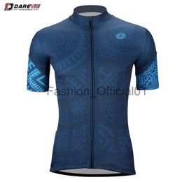 DAREVIE Cycling Breathable Quick Dry Men's Cycling Short Sleeve Summer MTB Road Biking Cycling Clothing x0824