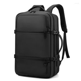 School Bags 2023 Fashion 15.6 Inch Laptop Backpacks Men Multifunctional Waterproof Male Usb Charging Travel Bagpack