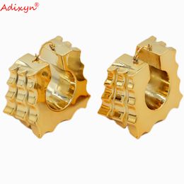 Stud Adixyn Trendy Gold Colour Square Earrings For Women Jewellery Afican India Gifts N04221 230824