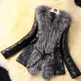 Women's Fur Autumn Winter Coat Imitation Hair Long Thickened Show Thin Body Top Women Jacket