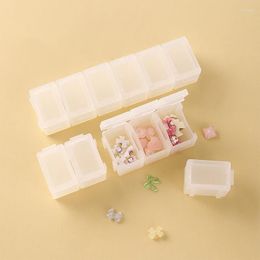 Nail Art Kits Jewelry Storage Box Clear Rhinestone Gemstones Diy Accessories Plastic Tools Transparent