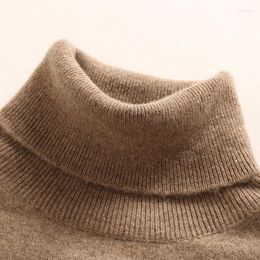 Women's Sweaters 2023 Women Pure Goat Cashmere Knitting Pullovers 20Colors Turtleneck Soft Warm Sweater Top Grade Standard Clothes Ladies To