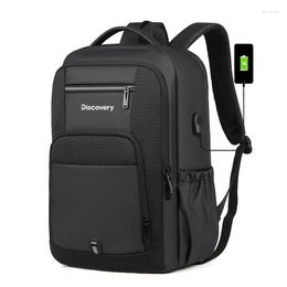 School Bags Large Capacity 15.6 Inch Laptop Backpack Durable Daily Bag Multifunctional USB Charging Port Water Resistant