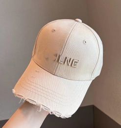 All-Matching Baseball Cap Women's Spring and Autumn Leisure Holes Alphabet Peaked Caps Men's Summer Outdoor Sun Hats Women's Korean Style