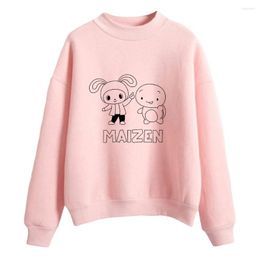 Women's Hoodies Jj Mikey Maizen Turtlenecks Sweatshirts Casual Printing Pullovers Personalised Hoodie College Style Streetwear Kawaii Preppy