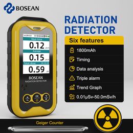 Carbon Analyzers FS5000 Geiger counter Nuclear Radiation Detector X-ray Beta GammaRadioactivity detector for Hospital for PC software 230823