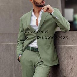 Men's Suits Blazers Slim Fit Formal Suit Business Single Breasted 2 Piece Pants Wedding Groomsmen Male tailcoat 230824