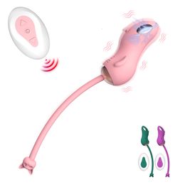 Vibrators Electric Shock Vibrating Ball Vaginal Exerciser Female Masturbator G-spot Vaginal Stimulator Pussy Sex Toys for Couple 230825