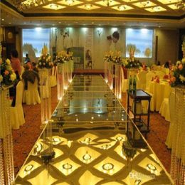 Party Supplies Mirror Wedding Aisle Runners Celebrations Awards Event Decoration Custom White Dance Floor Elegant Carpet Rug