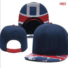 2022 American Hockeyball Montreal Snapback Hats 32 Teams Casquette Sports Hip-Hop Flat Embroidered Hat Men Women Adjustable Caps a306a