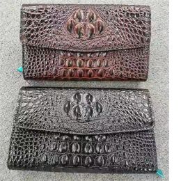 Evening Bags patter genuine leather wallet men business purse male clutch bag money fashion 230905