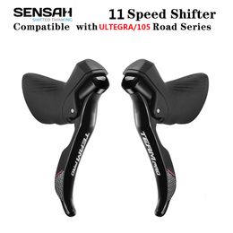 Bike Derailleurs SENSAH Road Shifter 2x8 2X9 2X11 Speed Brake Lever for Ultglegra 105 Sora Claris 230825