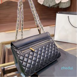 new Fashion trend women handbags top quality fashion shoulder bag female chain large-capacity purse sheepskin leather