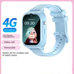 Cross-border Children's Video Call Watch Detachable and replaceable case Children's Smart Voice 4G Phone Watch