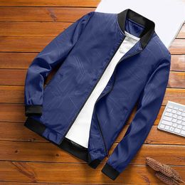 Men's Jackets Spring Bomber Zipper Jacket Male Casual Streetwear Hip Hop Slim Fit Pilot Baseball Coats Men Clothing Plus Size