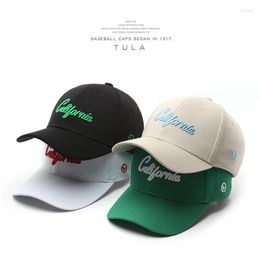 Ball Caps Casual Baseball For Women And Men Fashion Letter 3D Embroidery Hard Top Sun Snapback Hat Unisex