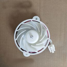 Good working refrigerator fan motor + wind blades ZWF-30-3 12V 2.5W 1870RPM