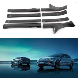 Interior Accessories For To BYD Seal Modified Carbon Fibre Doorsill Bar Welcome Pedal ABS Plastic Upper 2023