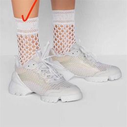 New Designer Net Cotton Hosiery Socks Stockings For Women Fashion Ladies Girls streetwear Letter Sock Stocking 309b