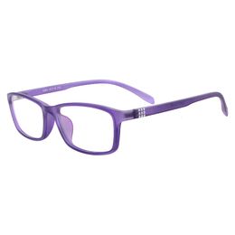 Sunglasses Frames Men Women Rectangular Eyeglasses Plastic TR90 Flexible Full Rim Glasses Frame For Prescription Lenses Myopia Reading 230824