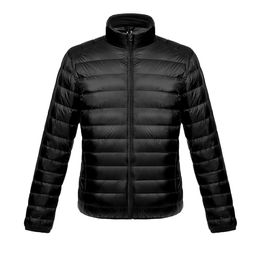Men's Packable Down Jacket Lightweight Puffer Jacket Winter Coat Black Blue Plus Size XXL 3XL 4XL