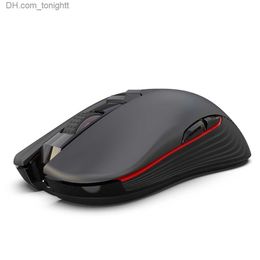 HXSJ T30 2.4GHz Optical Wireless Mouse Rechargeable Silent Gaming Mouse 3600DPI Ergonomic Mice LED Backlit for PC Laptop Q230825