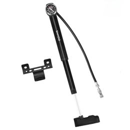 Bike Pumps FEARLESS Bicycle Portable Aluminium Alloy Manual Pump Can Be Used With a Pressure Gauge Accessories Cycling Sports 230824