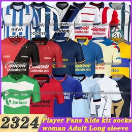 2023 2024 CF Monterrey Soccer Jerseys G.BERTERAME football men and kids shirt