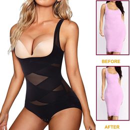 Waist Tummy Shaper Body Shaper Tummy Control Butt Lifter Women Shapewear Bodysuit Slimming Belly Waist Trainer Underwear Fajas Colombianas Top 230824