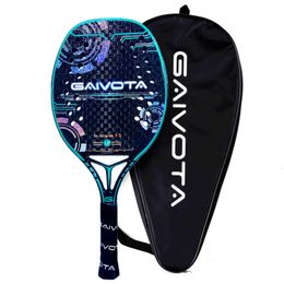 Squash Racquets GAIVOTA beach Tennis racquet 3K12K18K rough surfacebackpack 230824