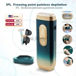 IPL Hair Removal Ice Cooling Laser Epilator Women Depilatory Permanent Painless Hair Remover Depiladora Professional Depilation HKD230825