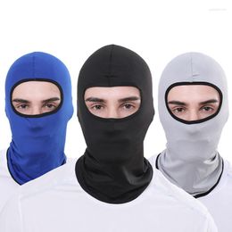 Bandanas Balaclava Silk Riding Mask Mountaineering Neck Scarf Summer Outdoor Sun Protection Headgear Bicycle Wind And Dust Liner Cap