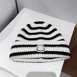 Beanie/Skull Caps Hot selling zebra wool hat in Europe and America made of pure cotton material and added with acrylic windproof warmth suitable for outdoor