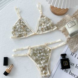 Sexy Set Women Lace Bra Sets Seamless Underwear Backless Vest Sexy Bralette Lingerie Ultrathin & Brief Female Dropshipping 230808