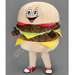 Hamburger Mascot Costume Walking Halloween Suit Large Event Costume Suit Party dress Apparel Carnival costume