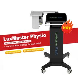 Professional 635nm 405nm Equipment Laser Therapy low level laser treatment Red Light Infrared Laser Pain Relief LUX Master Physio Physiotherapy Machine