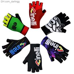 New Gloves Cycling Summer Cycle Guantes Ciclismo MTB Gloves Road bike gloves Bicycle Gym Gloves Non-slip Sports Q230825