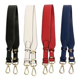 Bag Parts Accessories High Quality Genuine Leather Shoulder Bag Strap DIY Solid Colour Cross Body Adjustable Bag Belt Replacement Strap Bag Accessories 230824