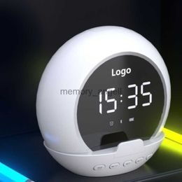 Cheap Night Light Pen Stand with Speaker LED Backlight Smart Desk Lamp Smart Music Computer Speaker Wireless Multi New HKD230825